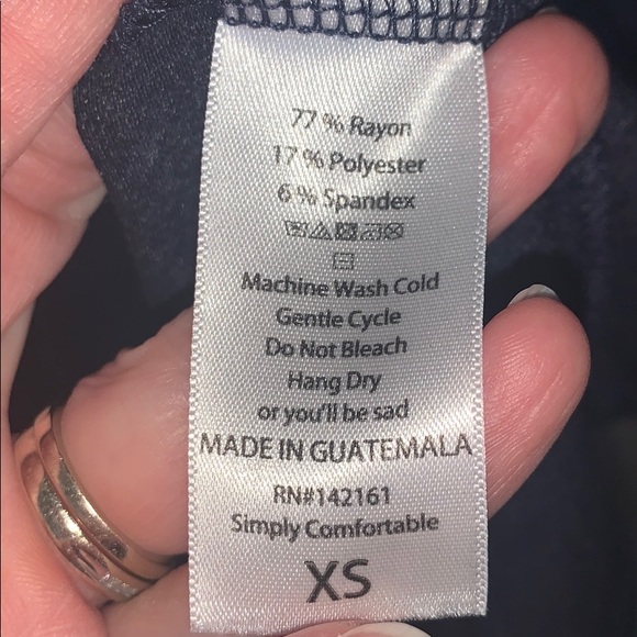 LLR Carly Blue Shift Dress, XS - Picture 5 of 5